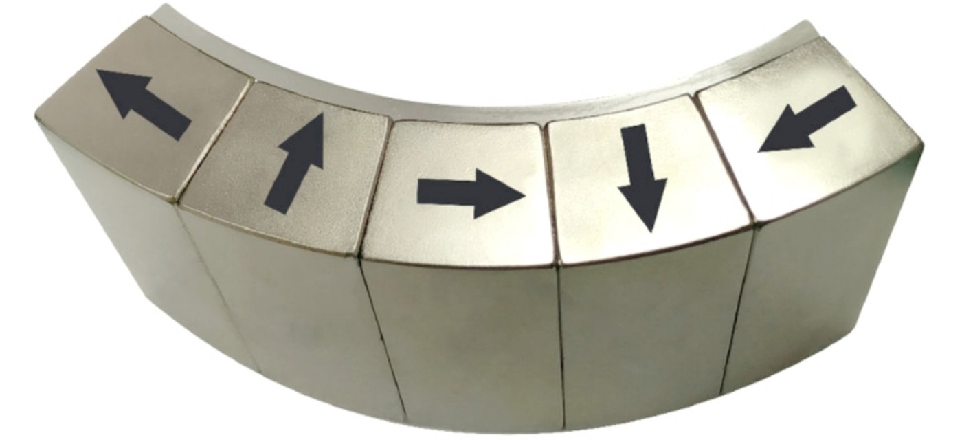 005-Arc Halbach Array Magnets